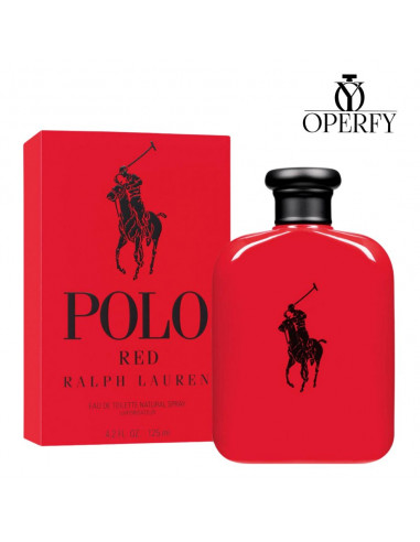 Perfume Ralph Lauren Polo Red  con caja