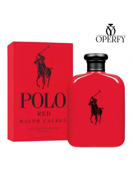 Perfume Ralph Lauren Polo Red  con caja