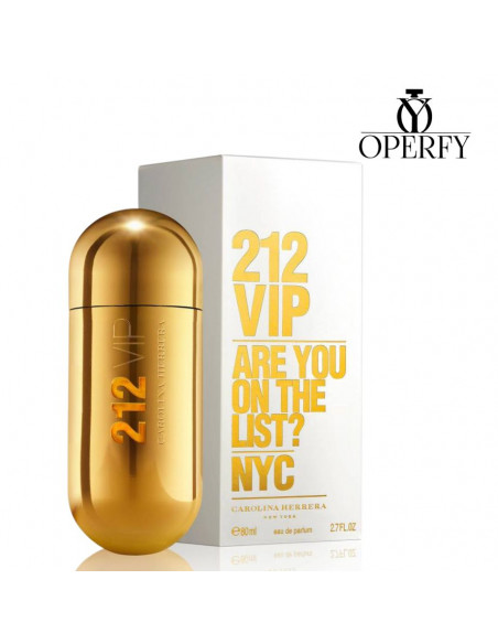 Perfume Carolina Herrera 212 Vip con caja