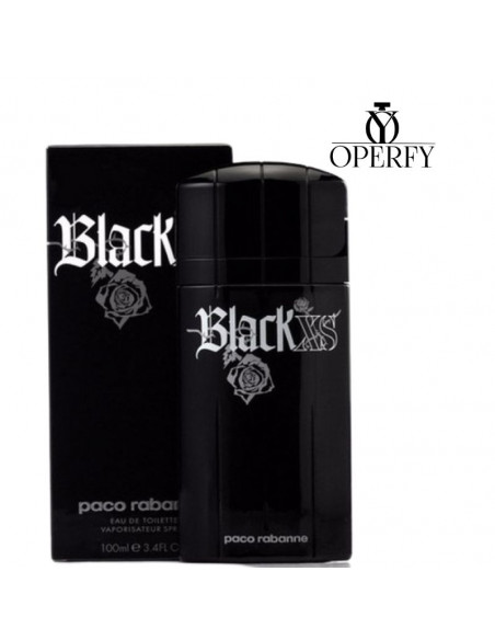 Perfume Paco Rabanne Black XS con caja