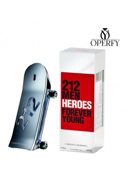 Perfume Carolina Herrera 212 Heroes con caja