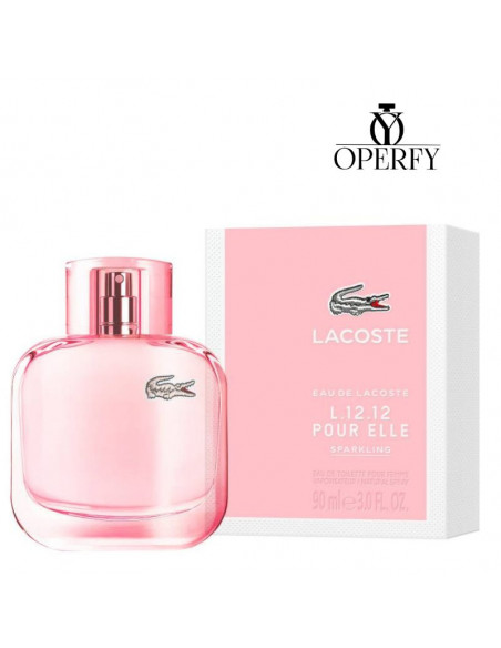 Perfume Lacoste L.12.12 Sparkling con  caja