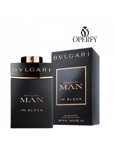 Perfume Bvlgari Man in Black con caja