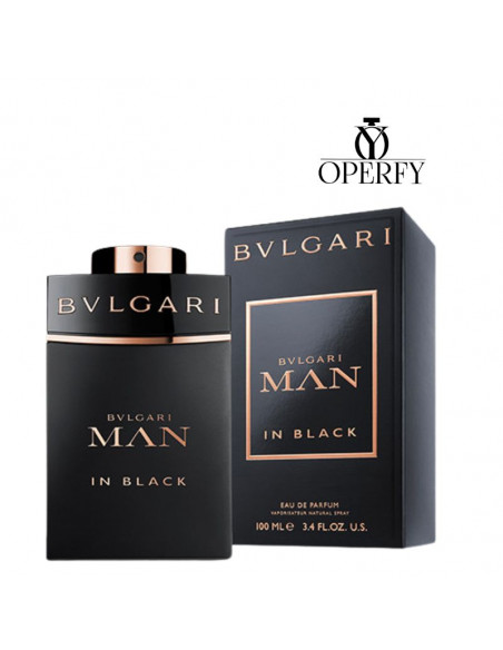 Perfume Bvlgari Man in Black con caja