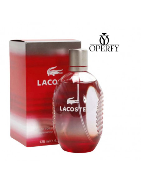 Perfume Lacoste Red con caja