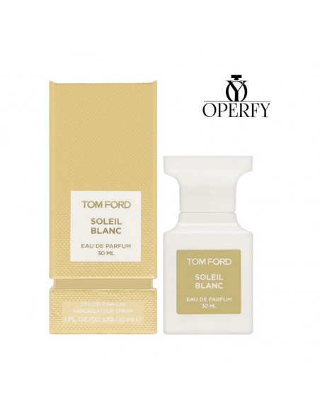 Perfume Tom Ford Soleil Blanc con caja