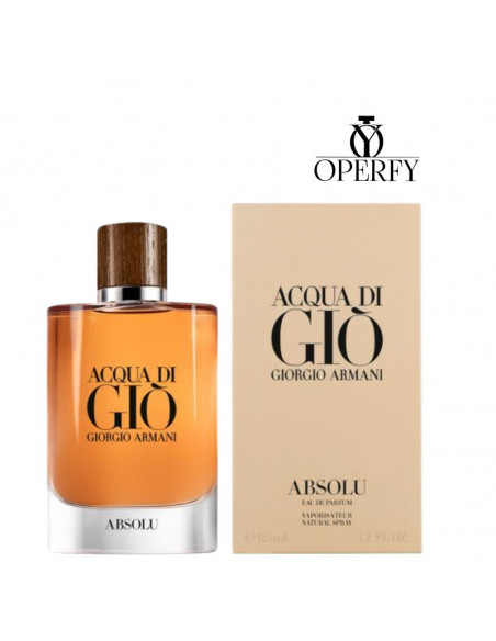 Perfume Giorgio Armani Acqua di Giò Absolu con caja