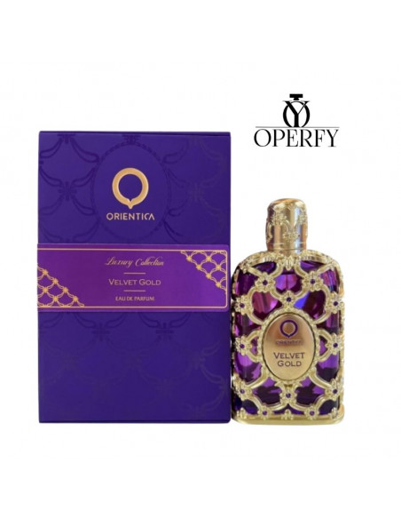 Perfume Orientica Velvet Gold con caja