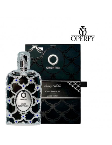 Perfume Orientica Oud Saffron con caja