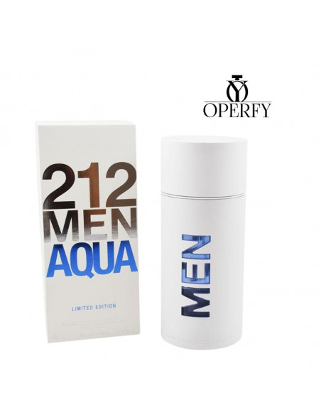 Perfume Carolina Herrera 212 Aqua con caja