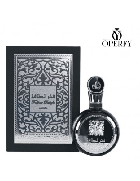 Perfume Lattafa Fakhar Black  con caja