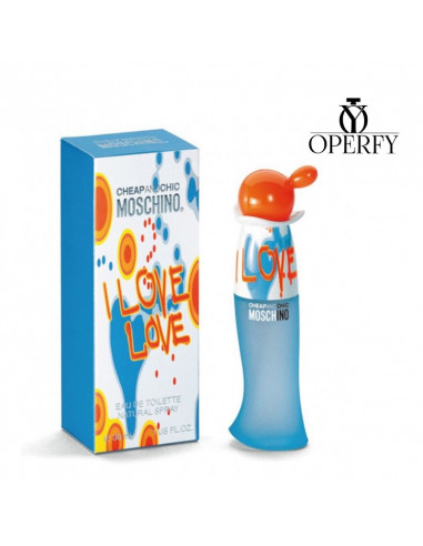 Perfume Moschino Cheap & Chic I Love Love  con caja