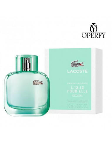 Perfume Lacoste L.12.12 Pour Elle Natural con caja