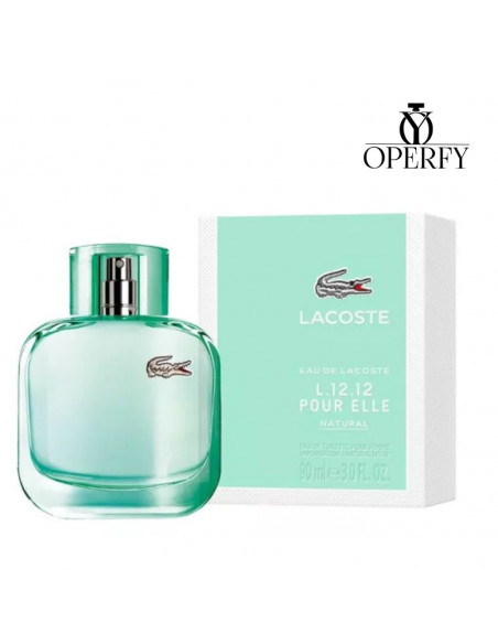 Perfume Lacoste L.12.12 Pour Elle Natural con caja