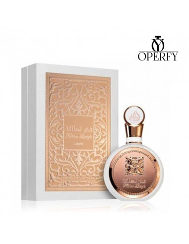 Perfume Lattafa Fakhar Rose con caja