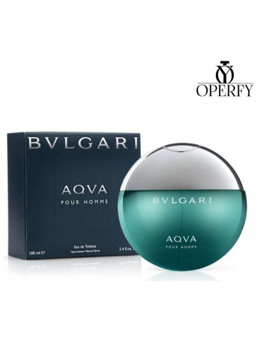 Perfume Bvlgari Aqva con caja