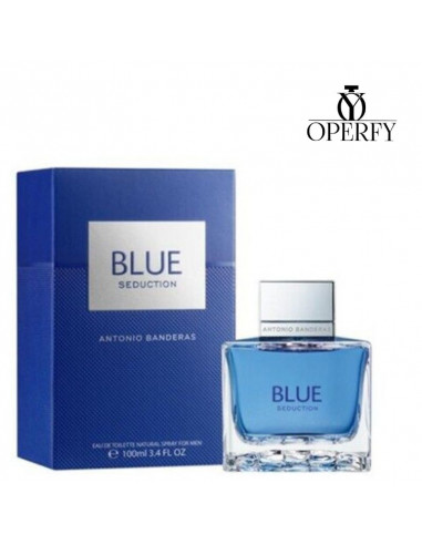Perfume Antonio Banderas Blue Seduction con caja