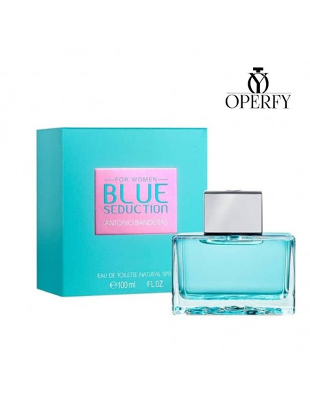 Perfume Antonio Banderas Blue Seduction con caja