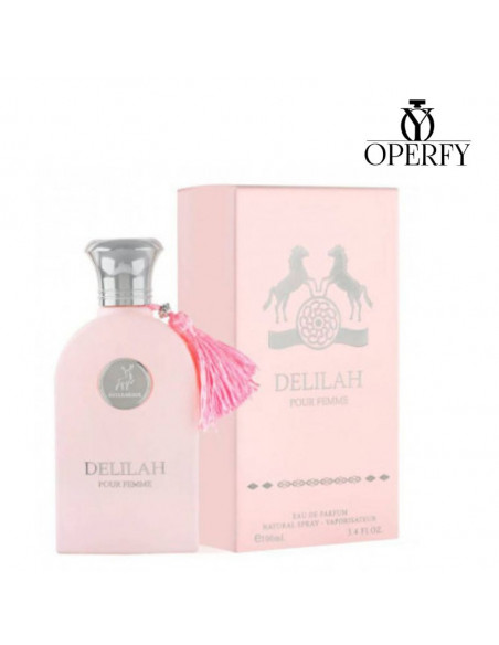 Perfume Maison Alhambra Delilah con caja