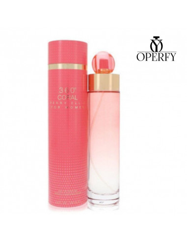 Perfume Perry Ellis 360° Coral  con caja