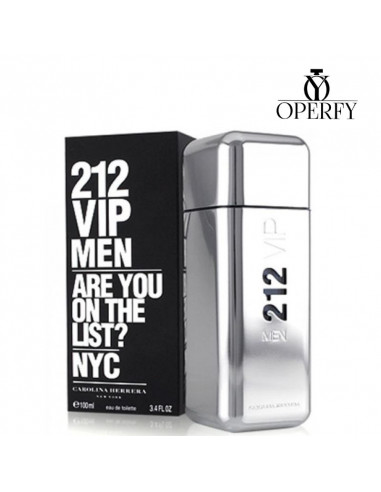 Perfume Carolina Herrera 212 VIP Men  con caja