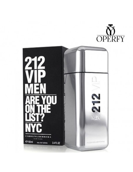 Perfume Carolina Herrera 212 VIP Men  con caja