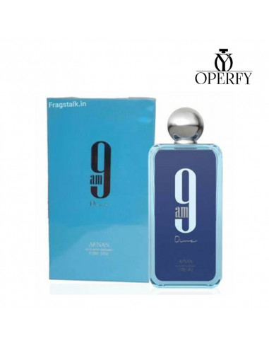 Perfume Afnan 9am Dive con caja
