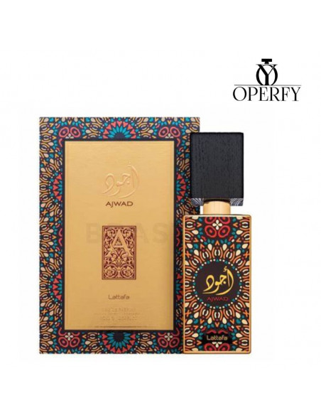 Perfume Lattafa Ajwad con caja