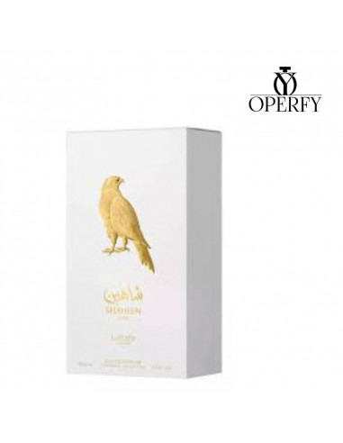 Perfume Lattafa Shaheen Gold con caja