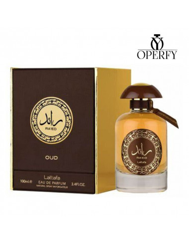Perfume Lattafa Ra'ed Oud con caja