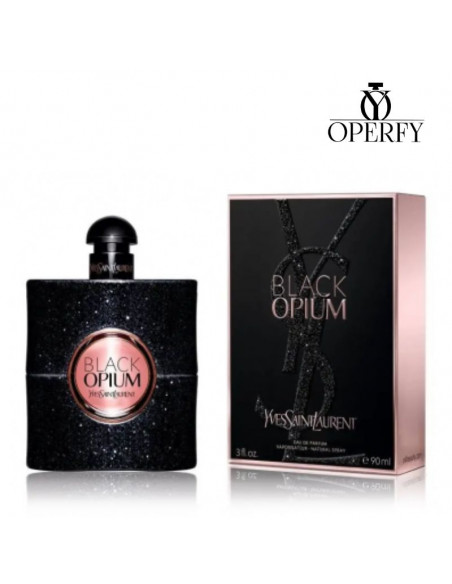 Perfume Yves Saint Laurent Black Opium con caja