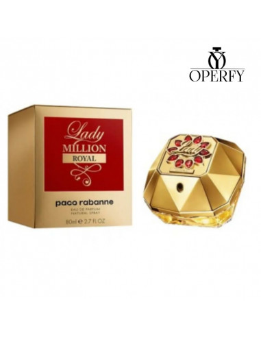 Perfume Paco Rabanne Lady Million Royal con caja
