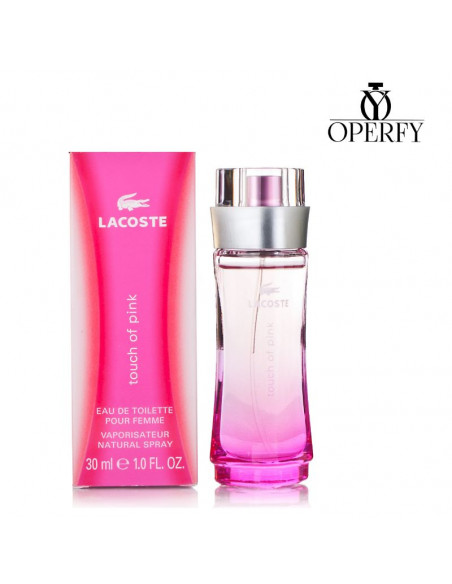 Perfume Lacoste Touch Of Pink con caja