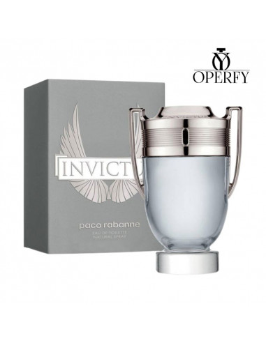 Perfume Paco Rabanne Invictus con caja