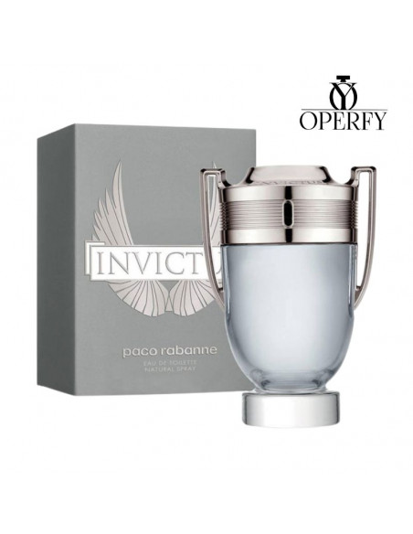 Perfume Paco Rabanne Invictus con caja