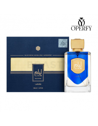 Perfume Lattafa Liam Blue con caja