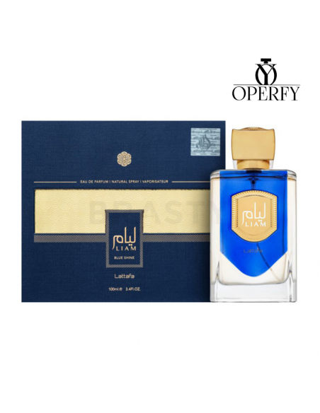 Perfume Lattafa Liam Blue con caja
