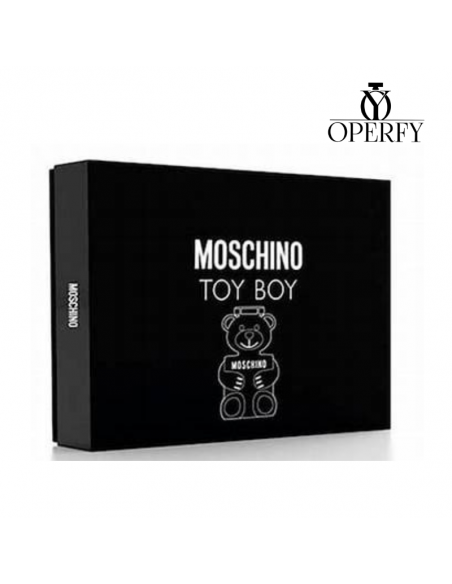 Estuches con cremas y splash Moschino Toy boy con caja