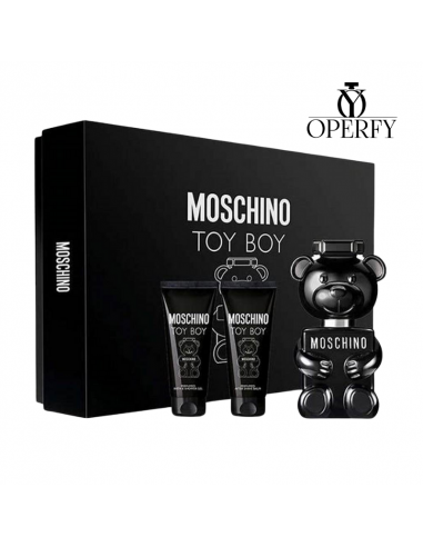 Estuches con cremas y splash Moschino Toy boy con caja