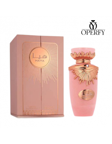 Perfume Haya de lattafa con caja