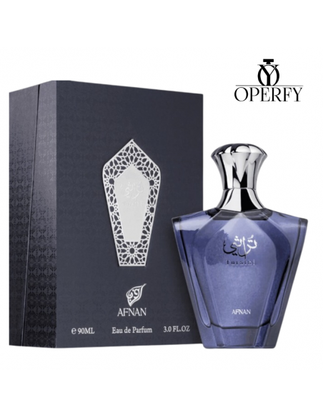Perfume Turathi blue afnan con caja
