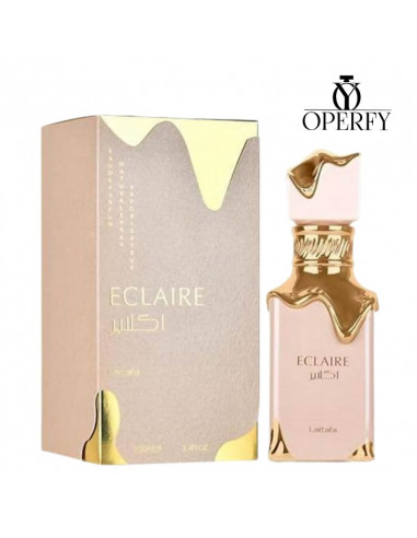 Perfume Eclaire de lattafa con caja