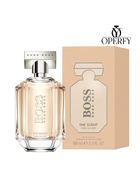 Perfume Hugo boss the scent pure accord con caja