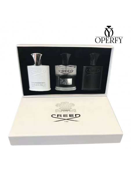 Set de creed 3 perfumes EDP 30ml - Hombre