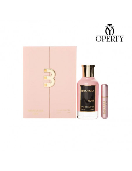 Perfume bharara Rose EDP 100ml - Dama caja