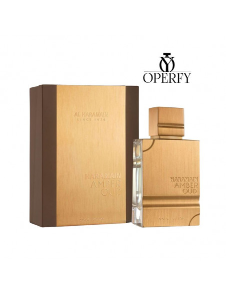 Perfume Al Haramain Amber Oud Gold Edition con caja