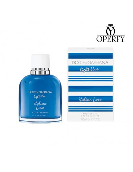 Perfume Dolce & Gabbana light blue Italian Love Caja