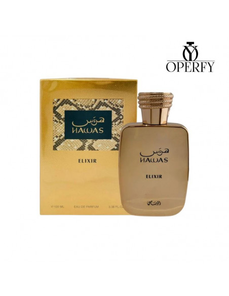 Perfume Hawas Elixir Caja