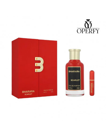 Perfume bharara Scarlet Caja
