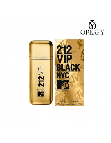Perfume Carolina Herrera 212 VIP Men Black MTV...